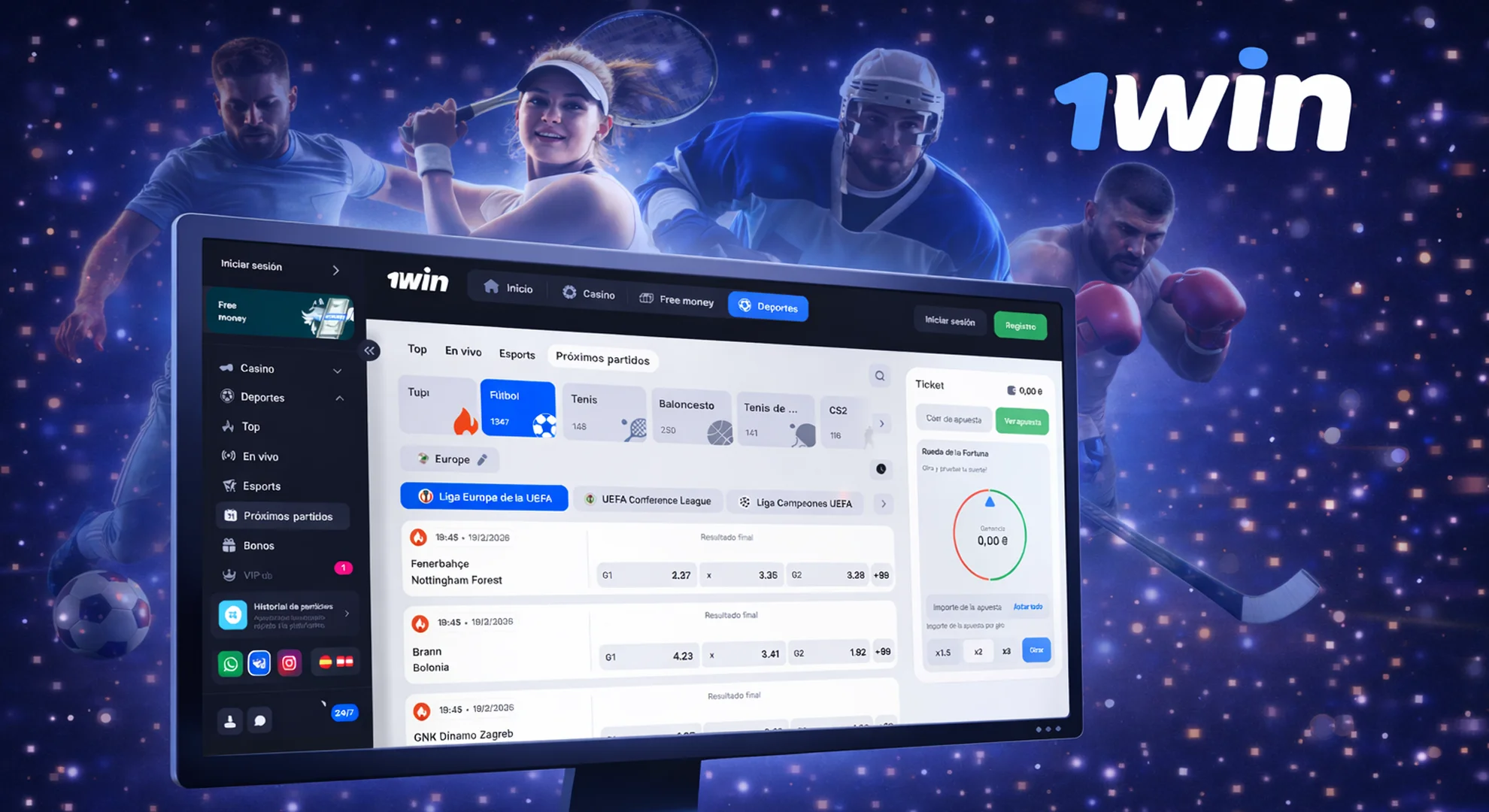 Apuestas deportivas y eSports 