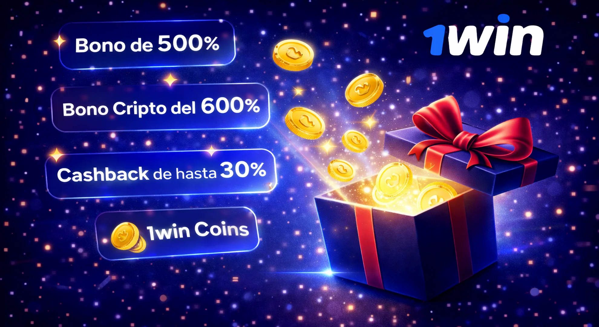 Bonos y códigos promocionales 1win